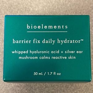 UNOPENED Bioelements Barrier Fix Daily Hydrator